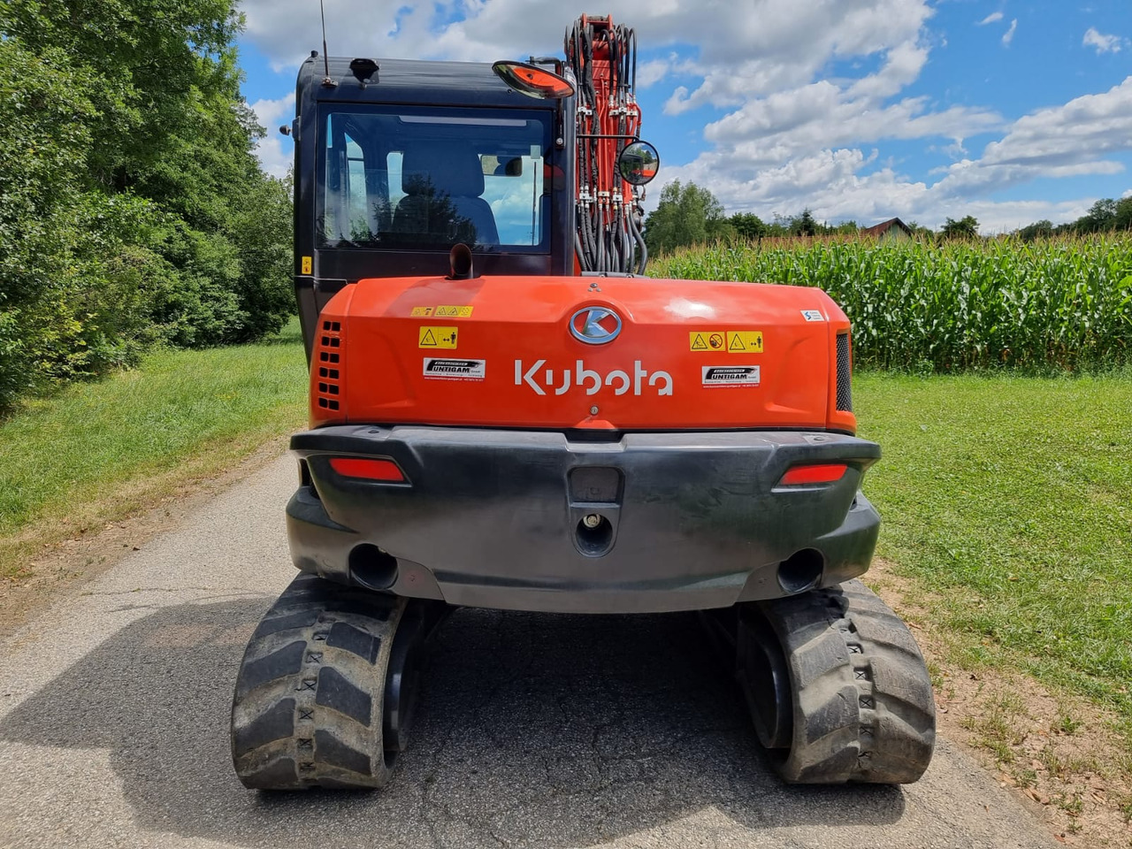 KUBOTA KX 080-4a2 - Mini excavator: picture 5 KUBOTA KX 080-4a2 - Mini excavator: picture 5