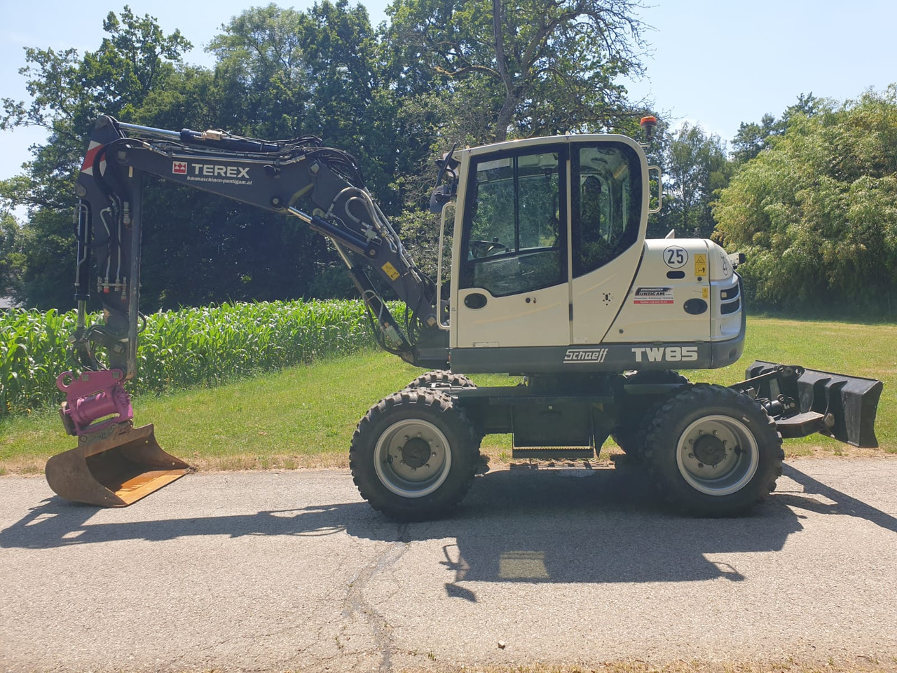 Terex TW 85 - Wheel excavator: picture 1 Terex TW 85 - Wheel excavator: picture 1
