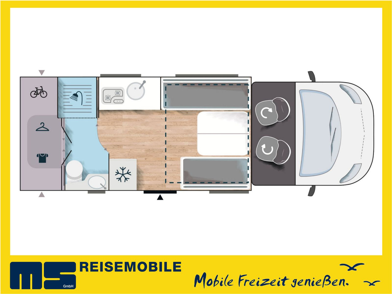 Chausson 640 TITANIUM /- 2026 - / XXL - HUBBETT & RAUMBAD - Semi-integrated motorhome: picture 2 Chausson 640 TITANIUM /- 2026 - / XXL - HUBBETT & RAUMBAD - Semi-integrated motorhome: picture 2