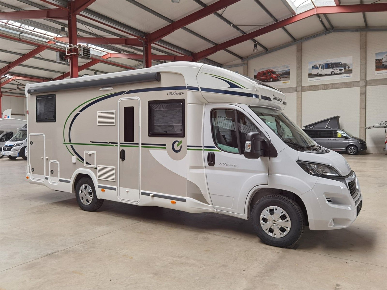 Semi-integrated motorhome Chausson 724 ETAPE - LINE / 140PS /ZUBHÖR & CONNECT-PAKET: picture 11