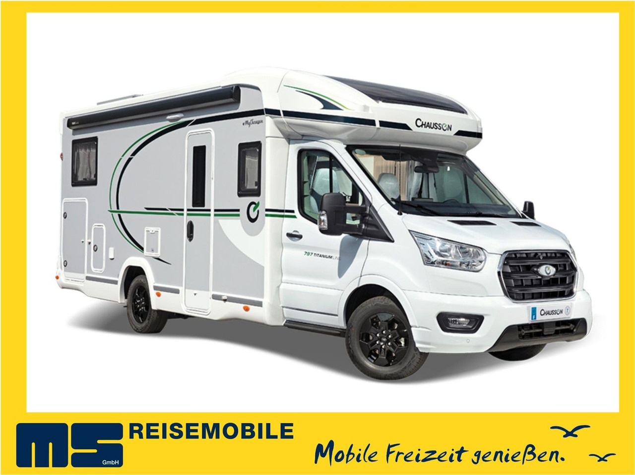 Chausson 797 TITANIUM / -2026- / 165PS- 8G. / 4.1T. / AHK - Semi-integrated motorhome: picture 1 Chausson 797 TITANIUM / -2026- / 165PS- 8G. / 4.1T. / AHK - Semi-integrated motorhome: picture 1
