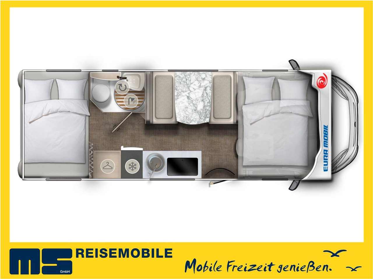 Eura Mobil ACTIVA ONE 690 HB / 180PS-40H MAXI/ PANORAMADACH - Alcove motorhome: picture 2 Eura Mobil ACTIVA ONE 690 HB / 180PS-40H MAXI/ PANORAMADACH - Alcove motorhome: picture 2