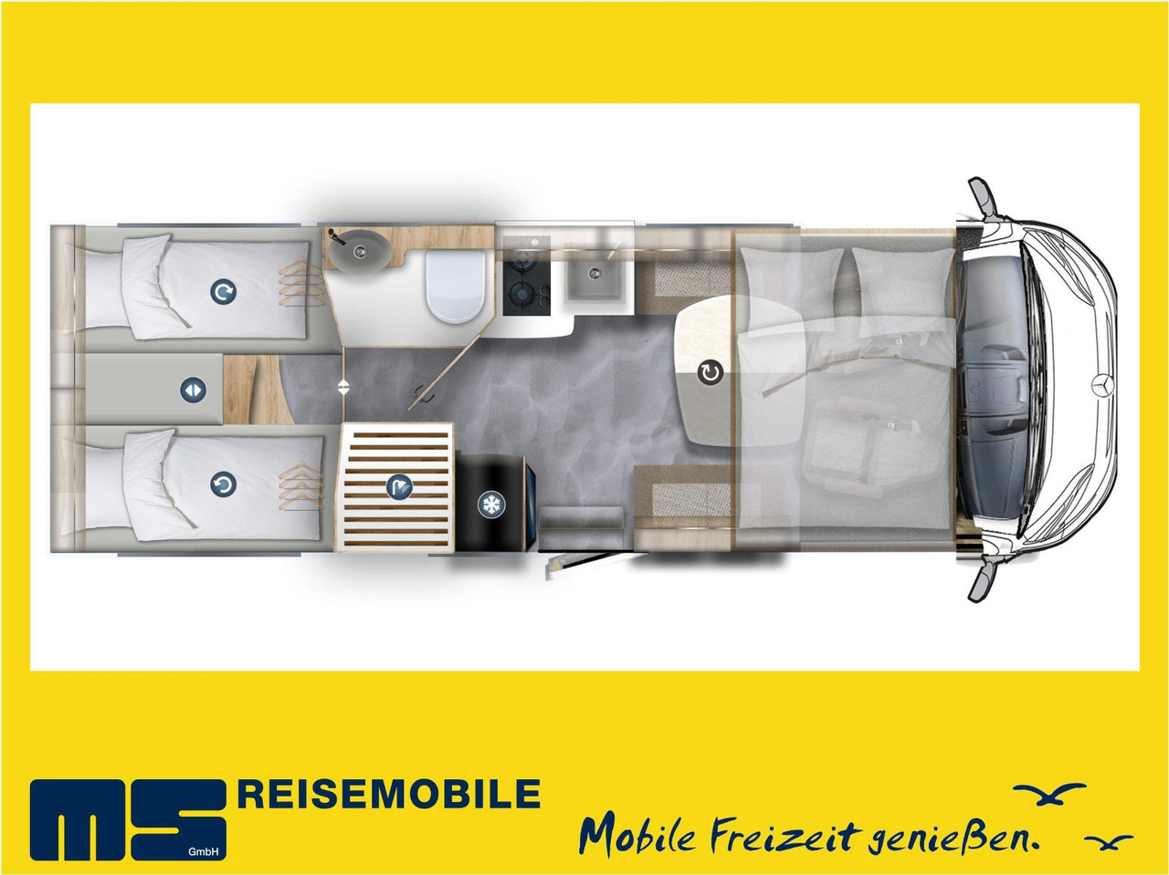 Eura Mobil INTEGRA LINE GT 726 EF /MB 170PS-9G / MOD.2026 - Integrated motorhome: picture 2 Eura Mobil INTEGRA LINE GT 726 EF /MB 170PS-9G / MOD.2026 - Integrated motorhome: picture 2