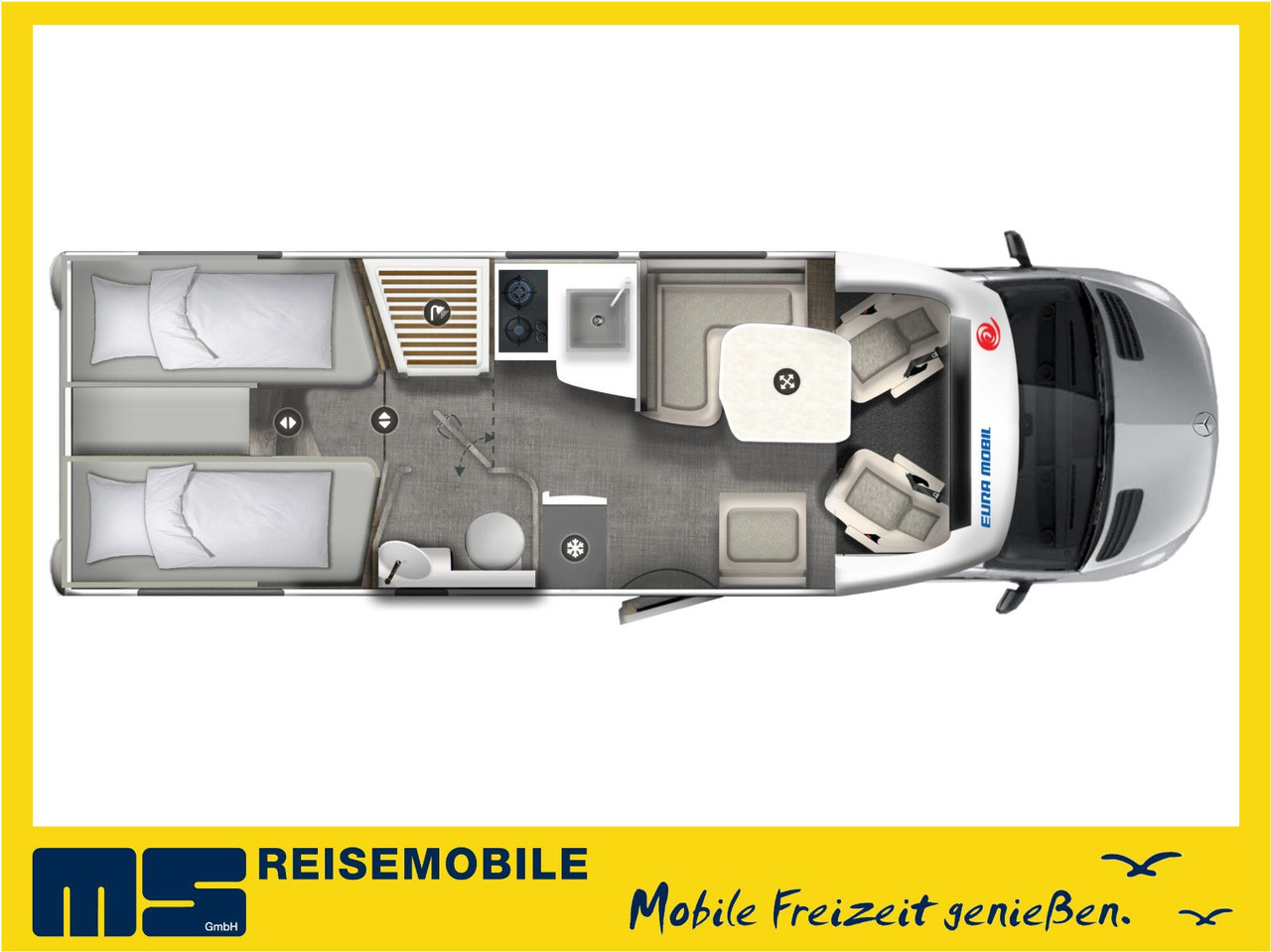 Eura Mobil PROFILA T 726 EB /- 2026 - / GOLD - LEVEL PAKET - Semi-integrated motorhome: picture 2 Eura Mobil PROFILA T 726 EB /- 2026 - / GOLD - LEVEL PAKET - Semi-integrated motorhome: picture 2