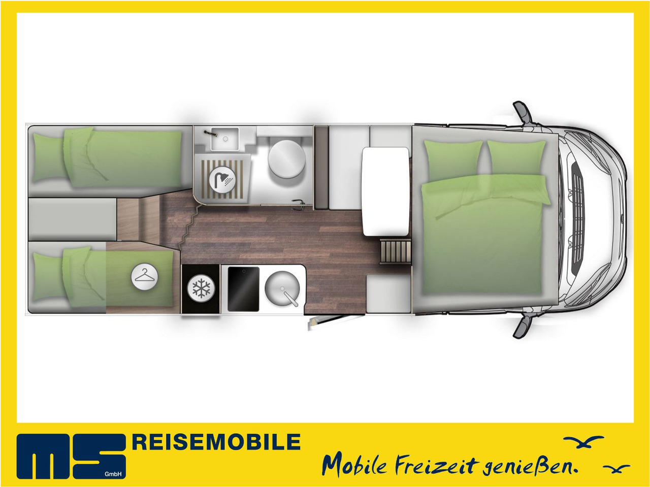 Forster A 699 EB / -MODELL 2025- / 140 PS / EINZELBETTEN - Alcove motorhome: picture 2 Forster A 699 EB / -MODELL 2025- / 140 PS / EINZELBETTEN - Alcove motorhome: picture 2