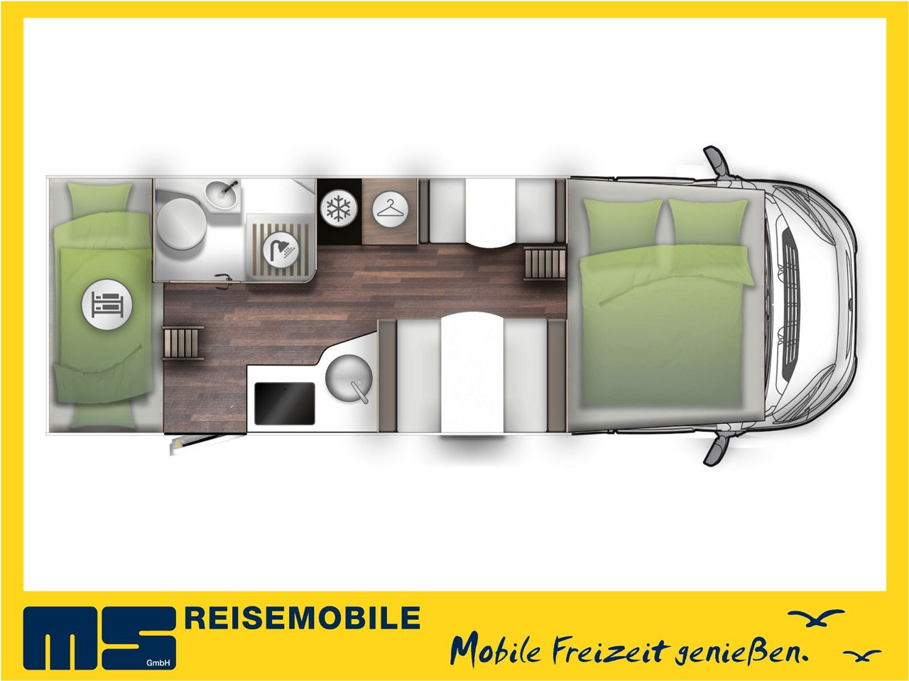 Forster A 699 VB / 140PS / ETAGENBETTEN - Alcove motorhome: picture 2 Forster A 699 VB / 140PS / ETAGENBETTEN - Alcove motorhome: picture 2