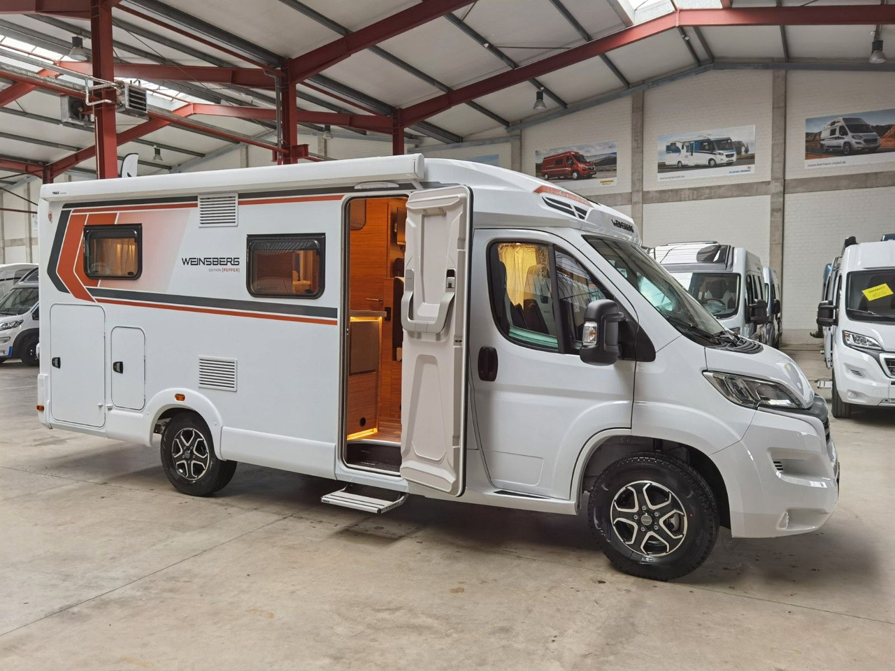 Semi-integrated motorhome Weinsberg CARACOMPACT 600 MEG EDITION-PEPPER/ EINZELBETTEN: picture 7