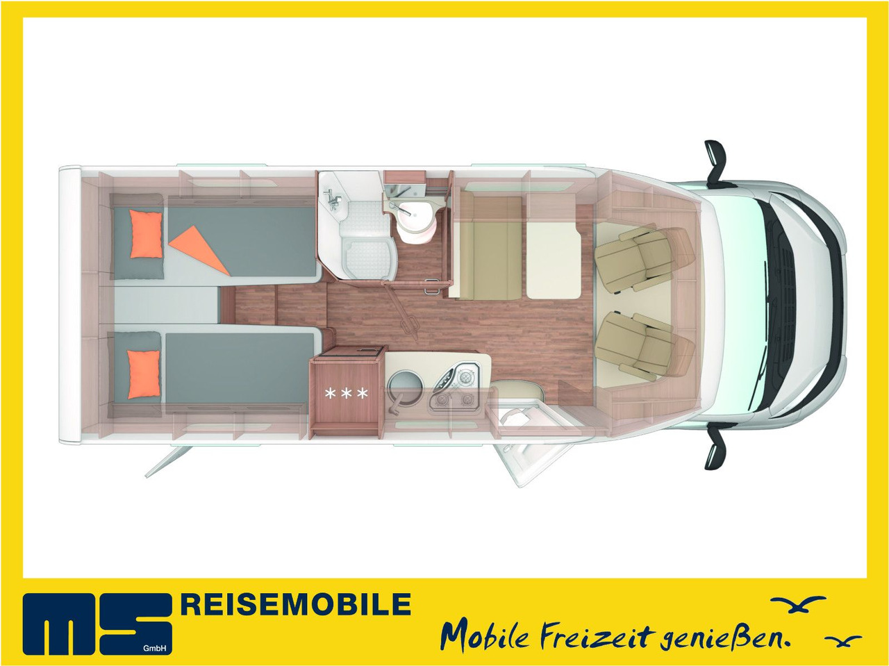 Weinsberg CARACOMPACT 600 MEG PEPPER / 180PS- 8G-AUTOMATIK - Semi-integrated motorhome: picture 2 Weinsberg CARACOMPACT 600 MEG PEPPER / 180PS- 8G-AUTOMATIK - Semi-integrated motorhome: picture 2