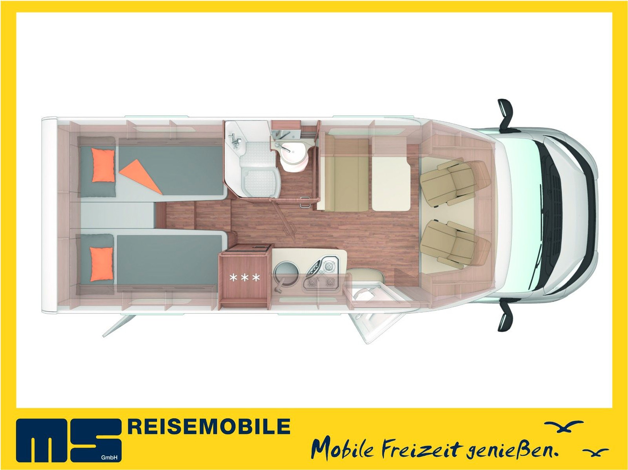 Weinsberg CARACOMPACT 600 MEG PEPPER / MODELL 2026 - Semi-integrated motorhome: picture 2 Weinsberg CARACOMPACT 600 MEG PEPPER / MODELL 2026 - Semi-integrated motorhome: picture 2