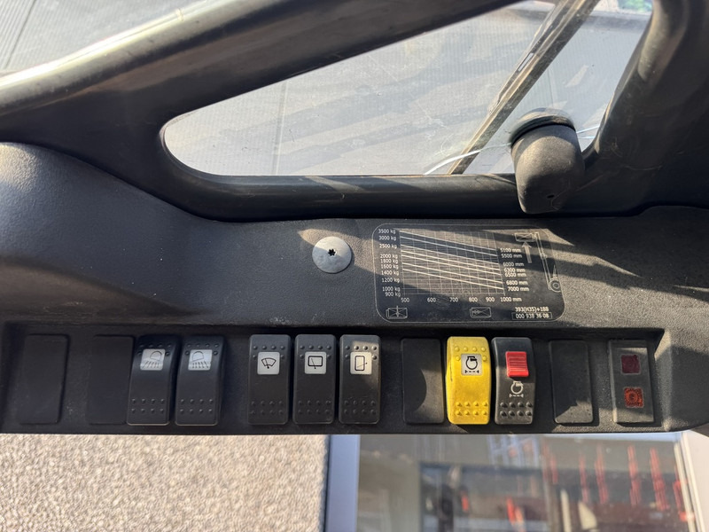 Diesel forklift Linde H 35 D heftruck LINDE triplo550 freelift sideshift 2007 VW DIESEL: picture 15