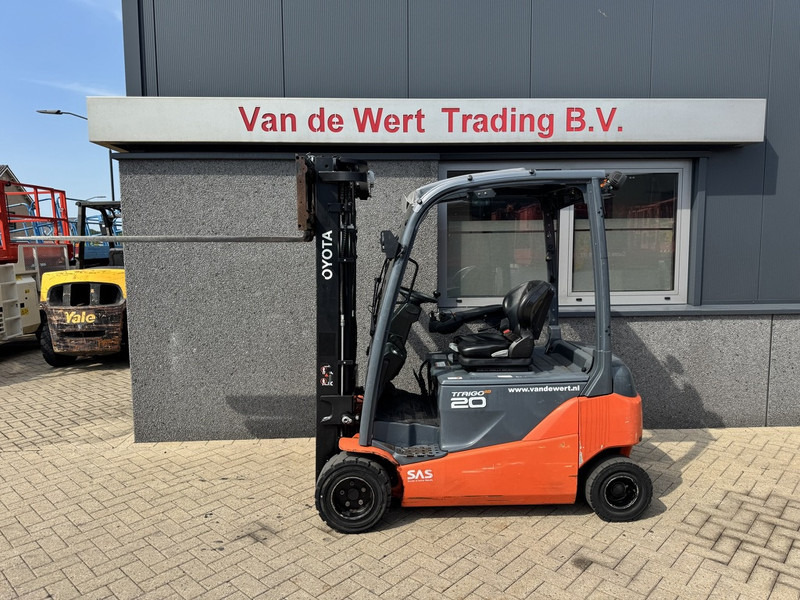 Toyota 8FBM20T Triplo 470 Freelift / Sideshift Elektrisch 2017 6535Hours - Electric forklift: picture 5 Toyota 8FBM20T Triplo 470 Freelift / Sideshift Elektrisch 2017 6535Hours - Electric forklift: picture 5