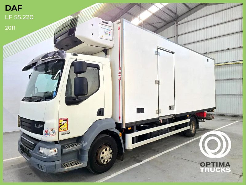 DAF LF 55.220 EURO 5 / CARRIER / MULTITEMPERATUUR / DHOLLANDIA 1500kg - Refrigerator truck: picture 1 DAF LF 55.220 EURO 5 / CARRIER / MULTITEMPERATUUR / DHOLLANDIA 1500kg - Refrigerator truck: picture 1
