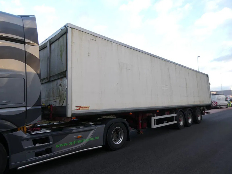 Fruehauf ONCRK 39-327 / DHOLLANDIA 2000kg - Closed box semi-trailer: picture 2 Fruehauf ONCRK 39-327 / DHOLLANDIA 2000kg - Closed box semi-trailer: picture 2