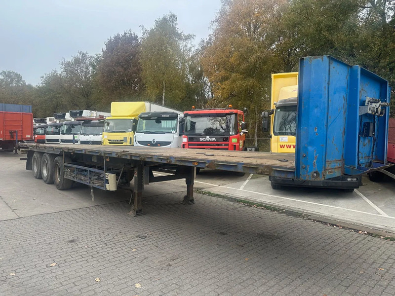 Van Hool 3B0064 TROMMELREMMEN/FREINS TAMBOURS - Dropside/ Flatbed semi-trailer: picture 1 Van Hool 3B0064 TROMMELREMMEN/FREINS TAMBOURS - Dropside/ Flatbed semi-trailer: picture 1