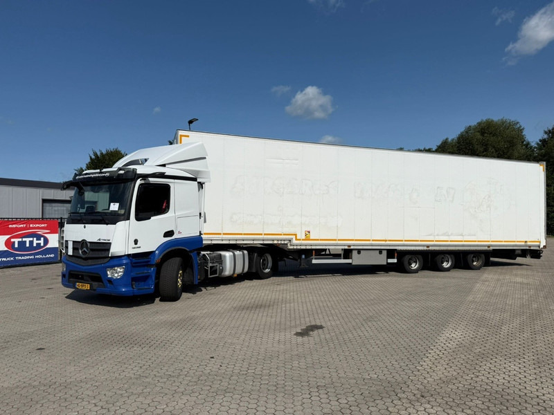Talson F1227 Megatrailer Rollerbahn BPW Axles Aircargo - Luftfracht - Closed box semi-trailer: picture 1 Talson F1227 Megatrailer Rollerbahn BPW Axles Aircargo - Luftfracht - Closed box semi-trailer: picture 1
