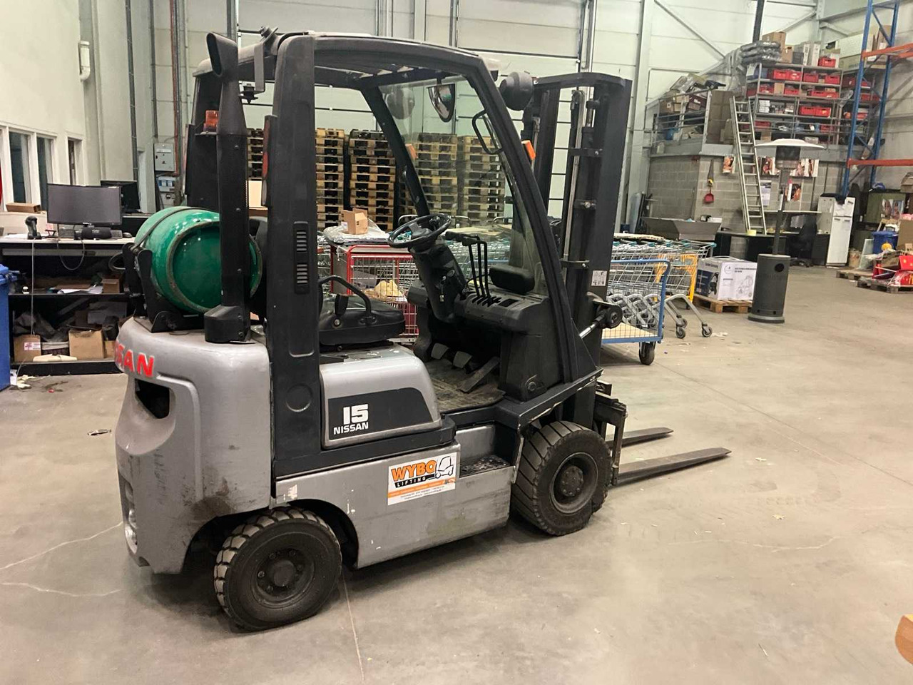 2008 NISSAN P1D1A15LQ FORKLIFT - Forklift: picture 5 2008 NISSAN P1D1A15LQ FORKLIFT - Forklift: picture 5