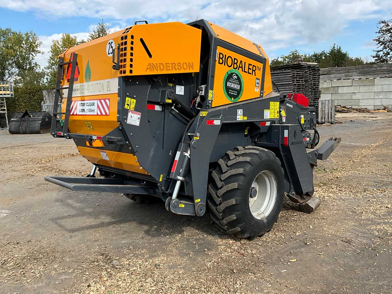 Wood chipper Anderson Biobaler WB-55: picture 6