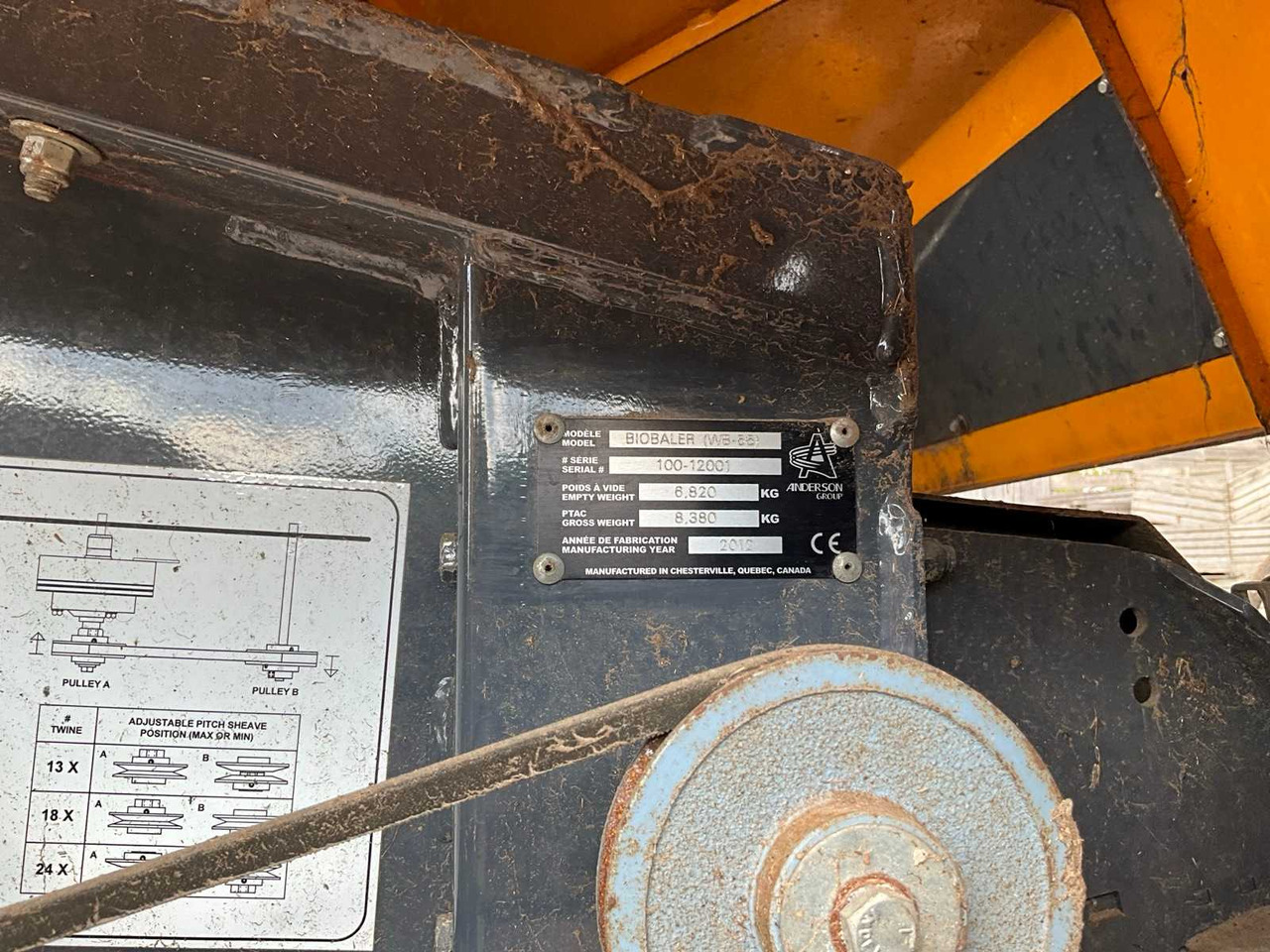 Wood chipper Anderson Biobaler WB-55: picture 23