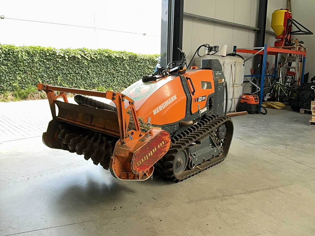 Bergmann M201 - Rotavator: picture 1 Bergmann M201 - Rotavator: picture 1