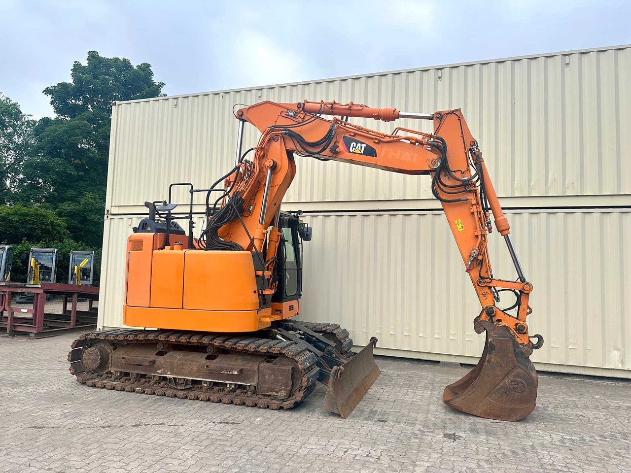 CAT 314ELCR Gummipads / Schild - Crawler excavator: picture 4 CAT 314ELCR Gummipads / Schild - Crawler excavator: picture 4
