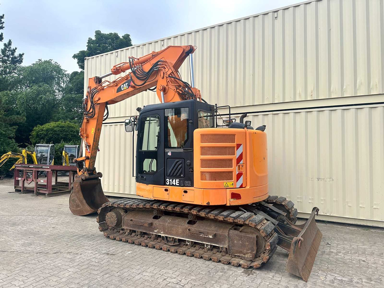 CAT 314ELCR Gummipads / Schild - Crawler excavator: picture 3 CAT 314ELCR Gummipads / Schild - Crawler excavator: picture 3