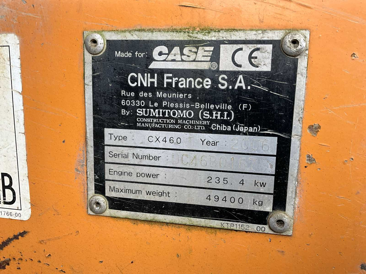 Crawler excavator Case CX460: picture 33