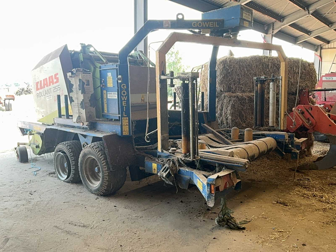 Claas Rollant 255 RC Uniwrap - Round baler, Bale wrapper: picture 4 Claas Rollant 255 RC Uniwrap - Round baler, Bale wrapper: picture 4
