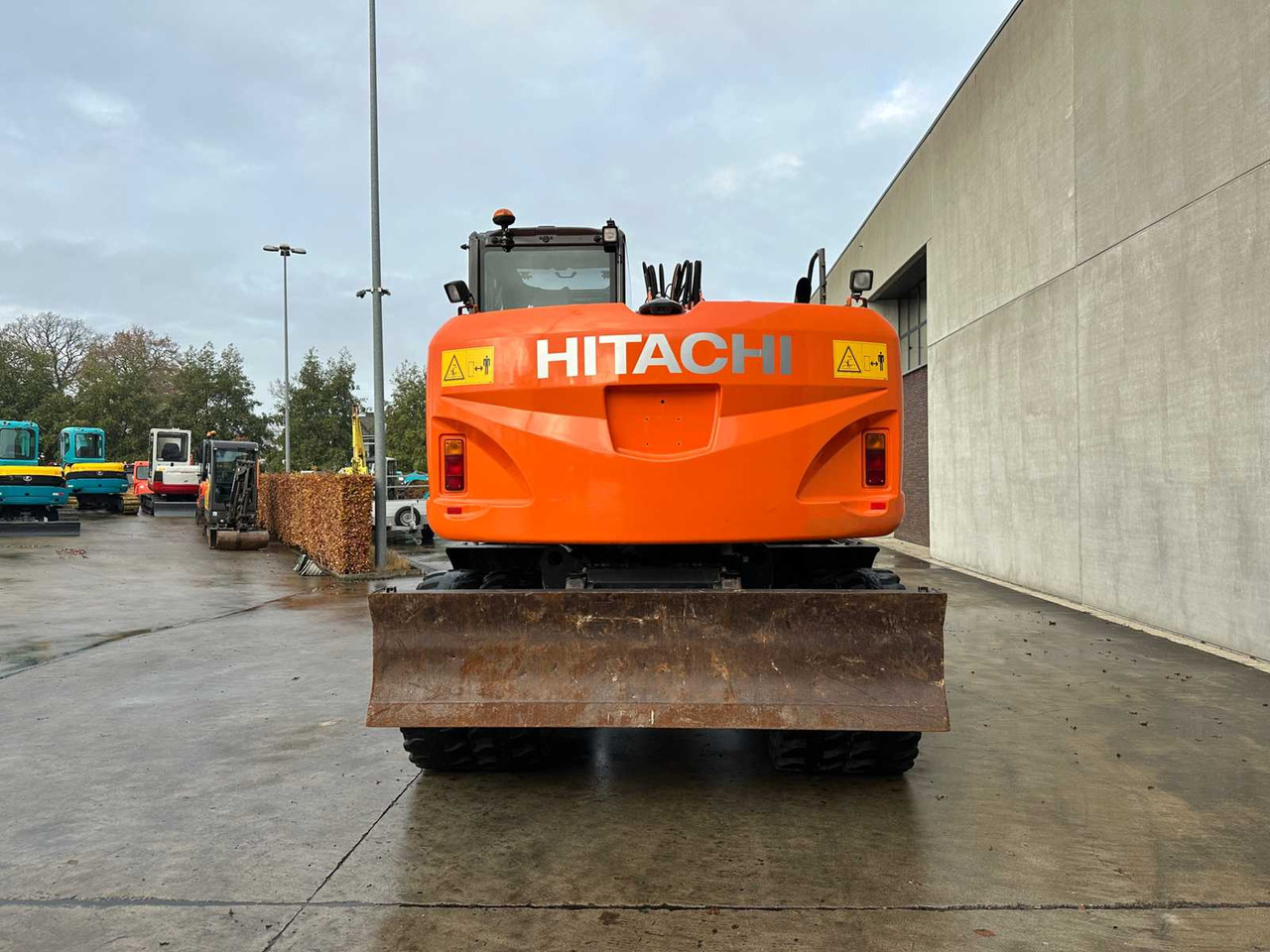 HITACHI - 2012 - ZX145W-3 - WHEELED EXCAVATOR - Wheel excavator: picture 5 HITACHI - 2012 - ZX145W-3 - WHEELED EXCAVATOR - Wheel excavator: picture 5