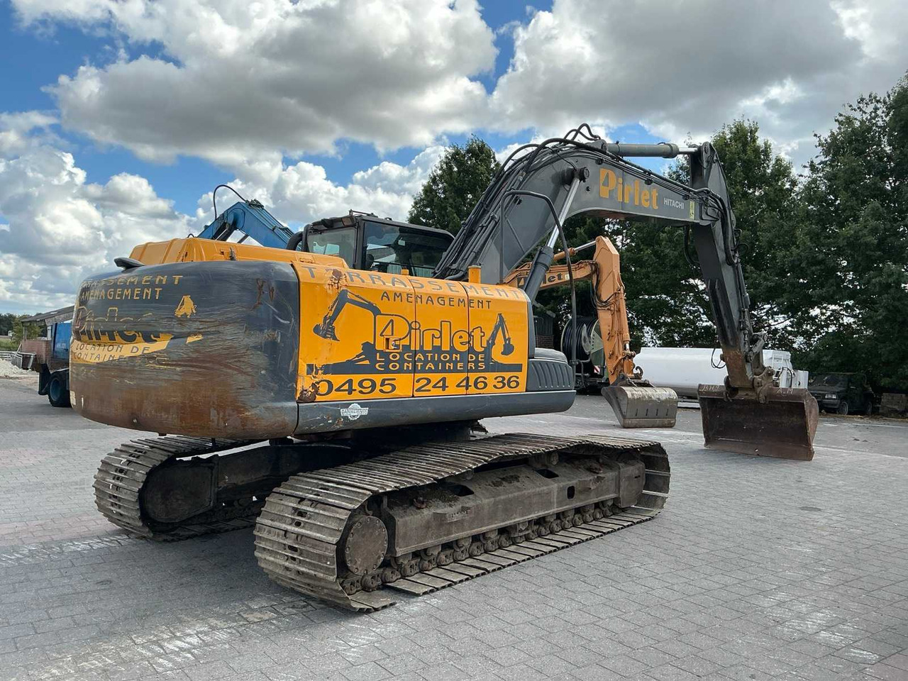 Hitachi ZX250LCN-3 - Backhoe loader: picture 5 Hitachi ZX250LCN-3 - Backhoe loader: picture 5