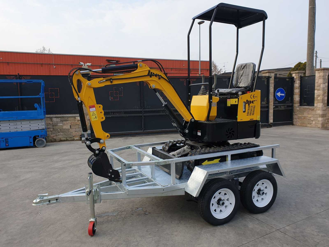 JPC TRAILER - Mini excavator: picture 1 JPC TRAILER - Mini excavator: picture 1