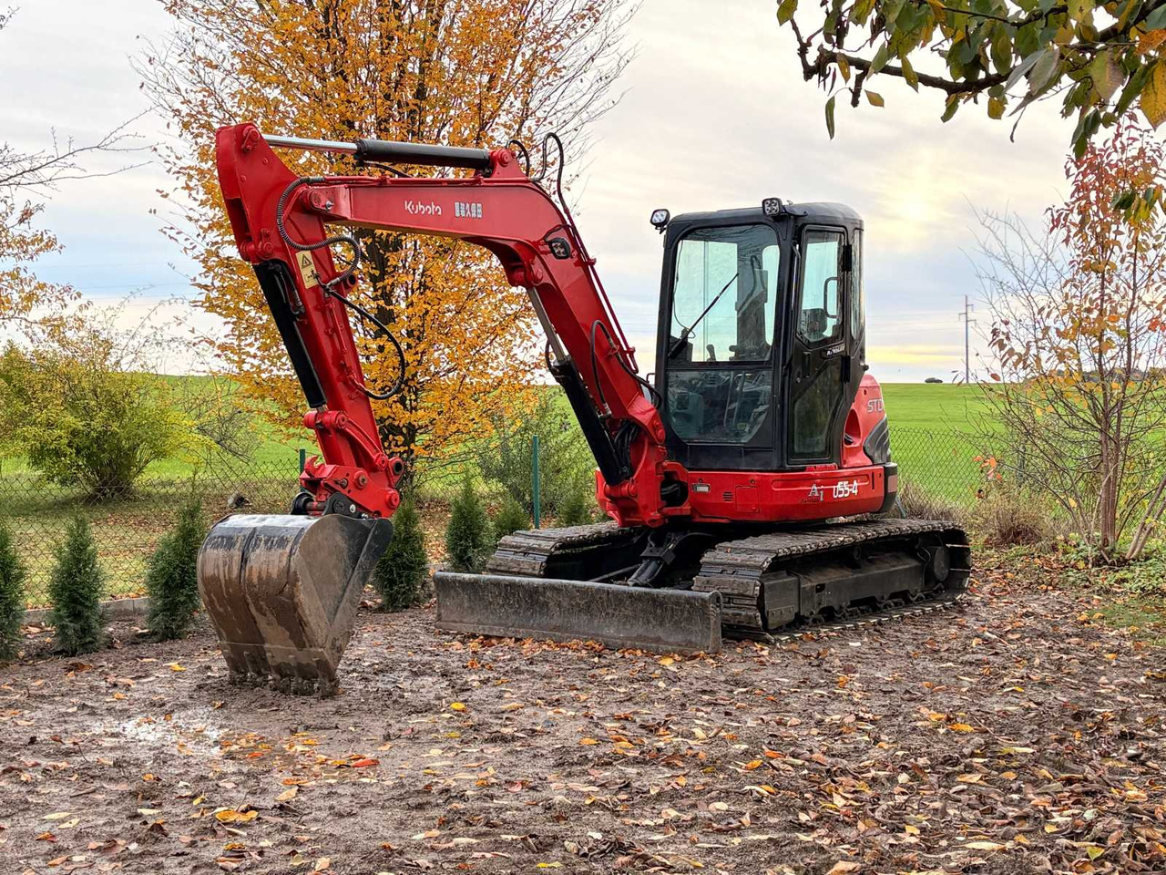 KUBOTA U55-4 - Crawler excavator: picture 1 KUBOTA U55-4 - Crawler excavator: picture 1