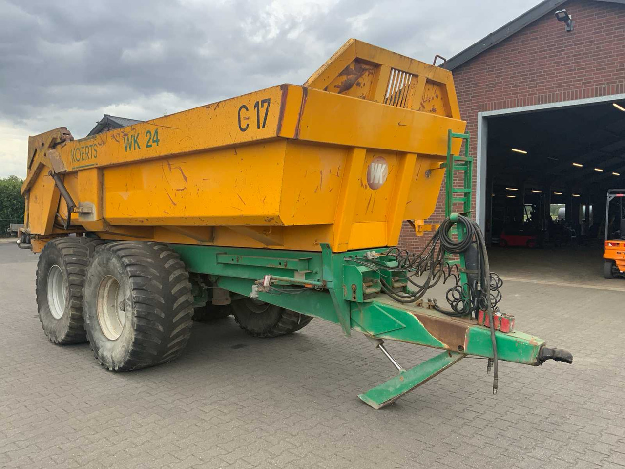 Koerts WK-24 - Farm tipping trailer/ Dumper: picture 3 Koerts WK-24 - Farm tipping trailer/ Dumper: picture 3