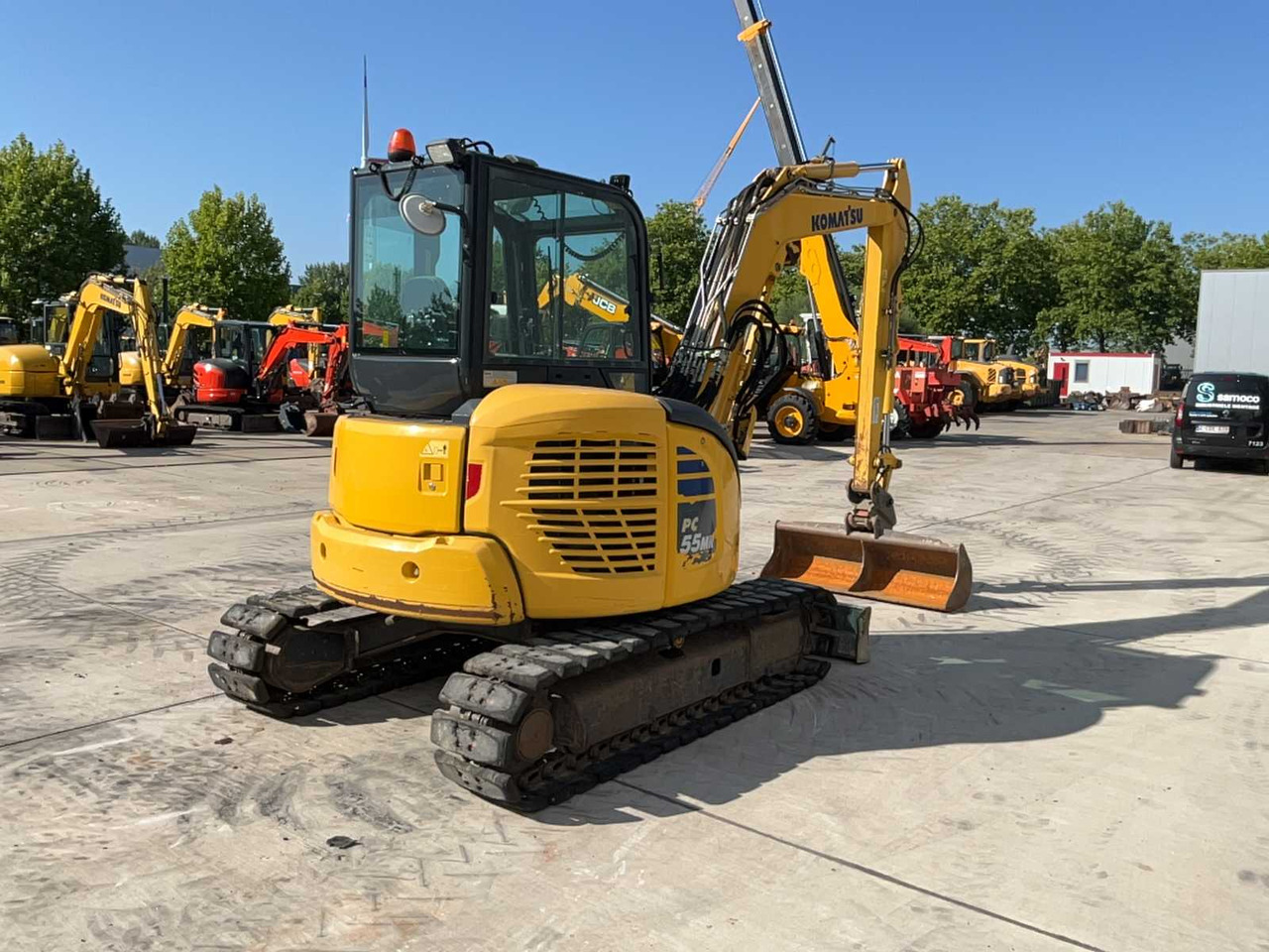 Komatsu PC55MR-5M0 - Crawler excavator: picture 5 Komatsu PC55MR-5M0 - Crawler excavator: picture 5