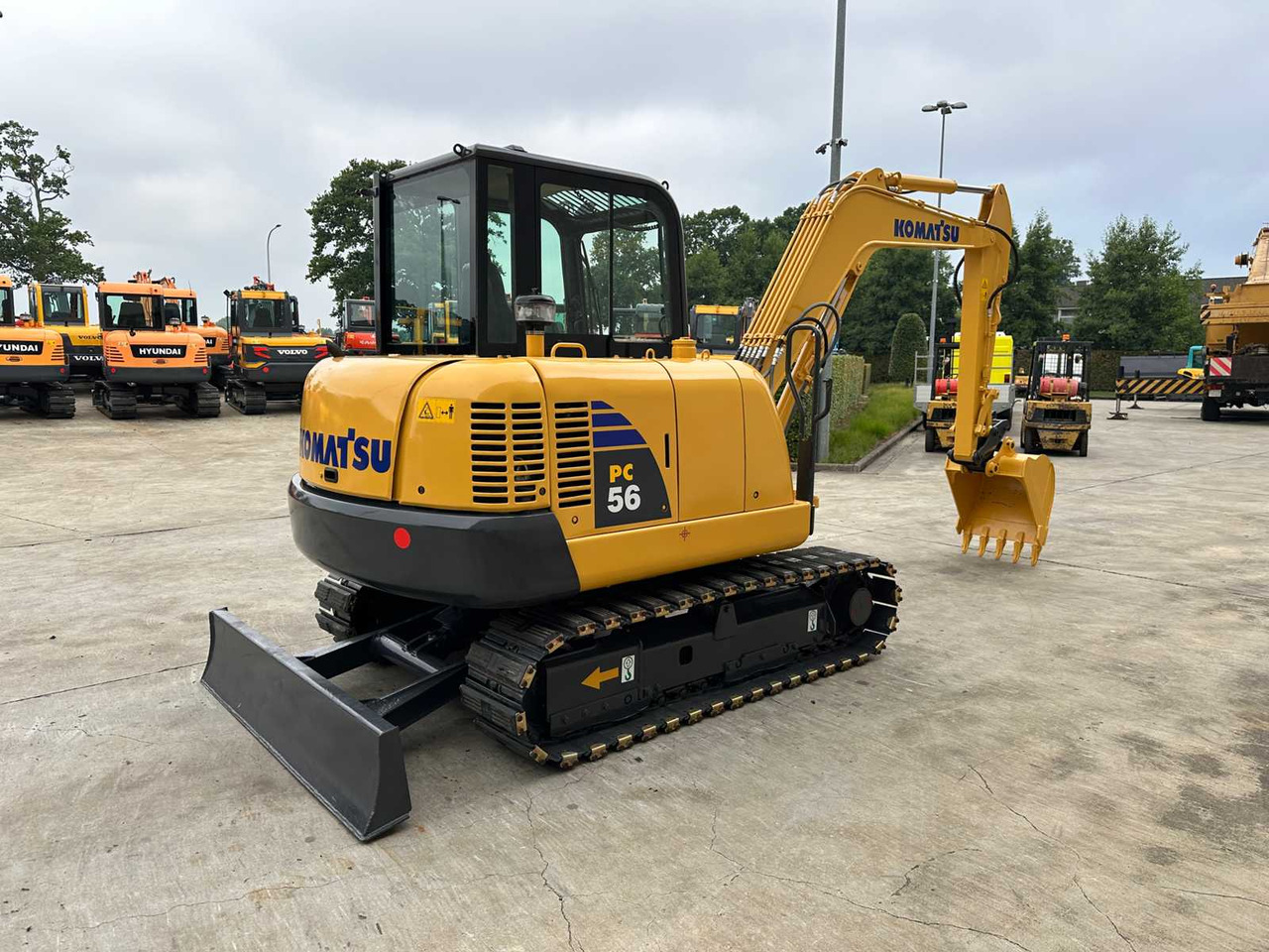 Komatsu PC56-7 - Crawler excavator: picture 4 Komatsu PC56-7 - Crawler excavator: picture 4