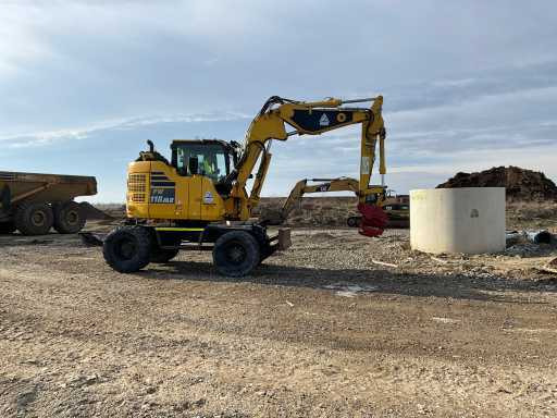 Komatsu PW118MR-11 - Wheel excavator: picture 4 Komatsu PW118MR-11 - Wheel excavator: picture 4