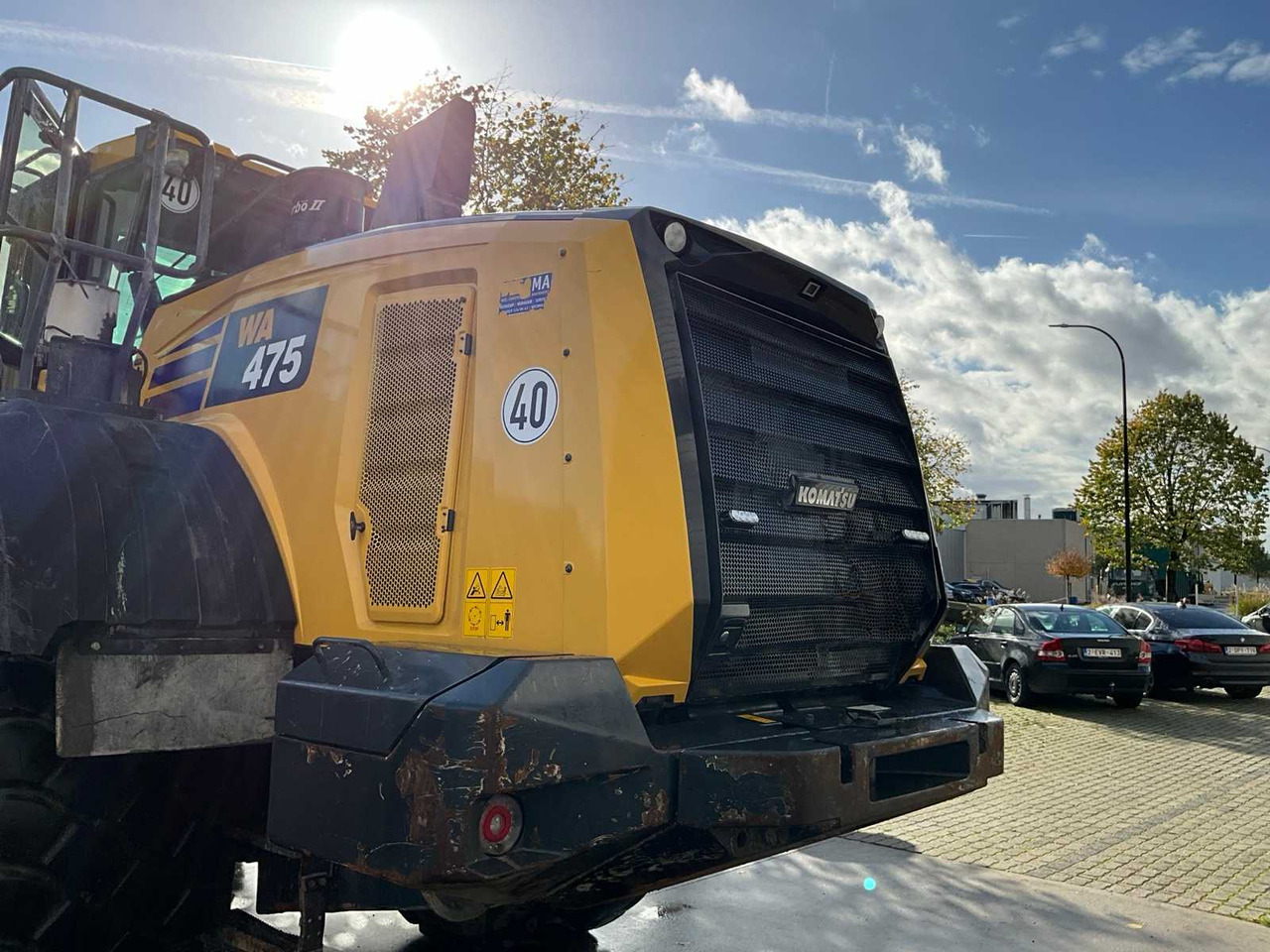 Komatsu Wa 475 - Wheel loader: picture 5 Komatsu Wa 475 - Wheel loader: picture 5