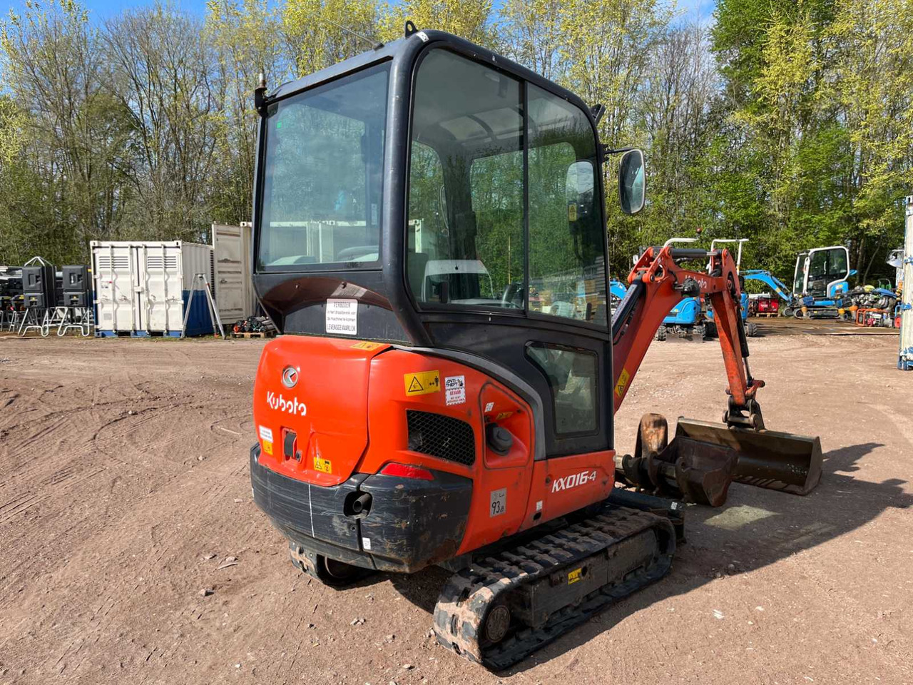 Kubota KX016-4 - Mini excavator: picture 4 Kubota KX016-4 - Mini excavator: picture 4