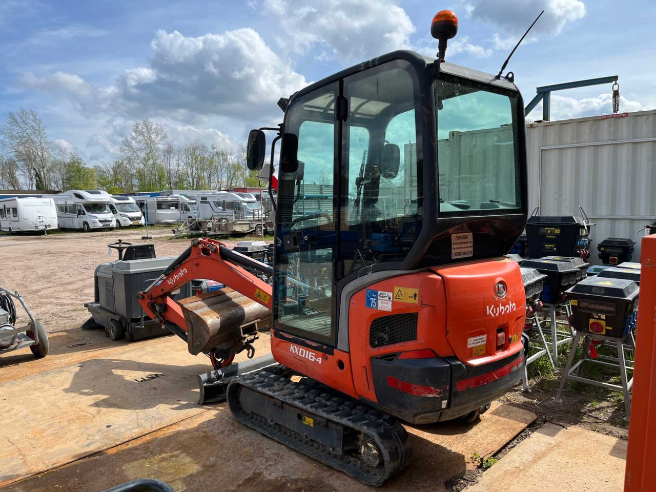 Kubota KX016-4 - Mini excavator: picture 3 Kubota KX016-4 - Mini excavator: picture 3