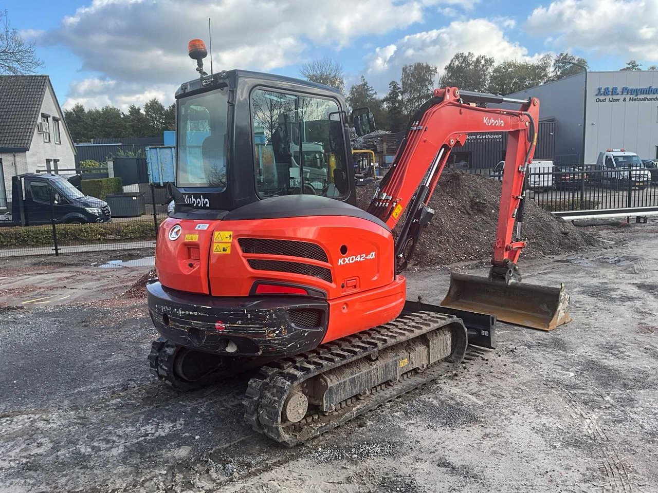 Kubota KX042-4A - Mini excavator: picture 3 Kubota KX042-4A - Mini excavator: picture 3