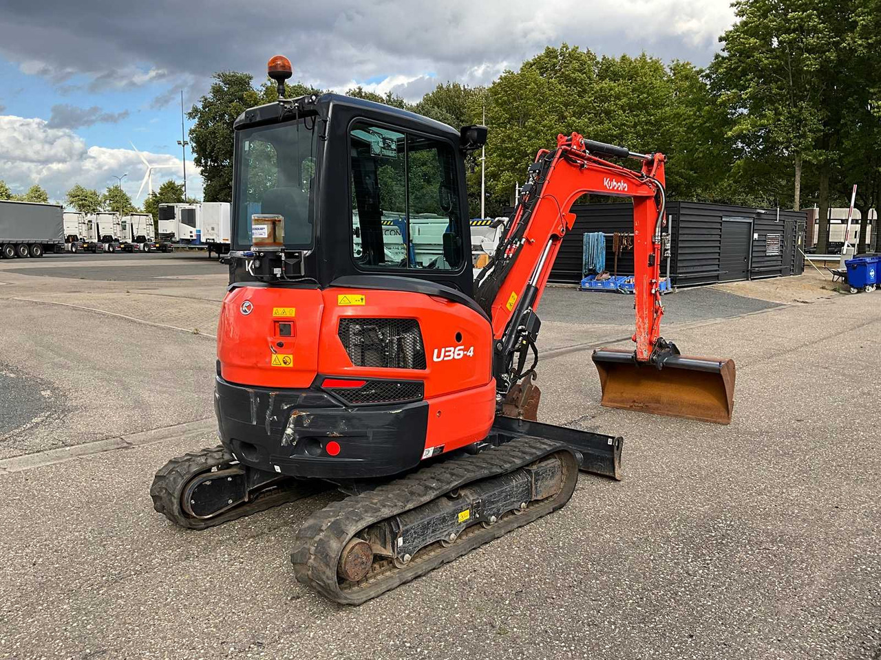 Kubota U36-4 - Mini excavator: picture 5 Kubota U36-4 - Mini excavator: picture 5