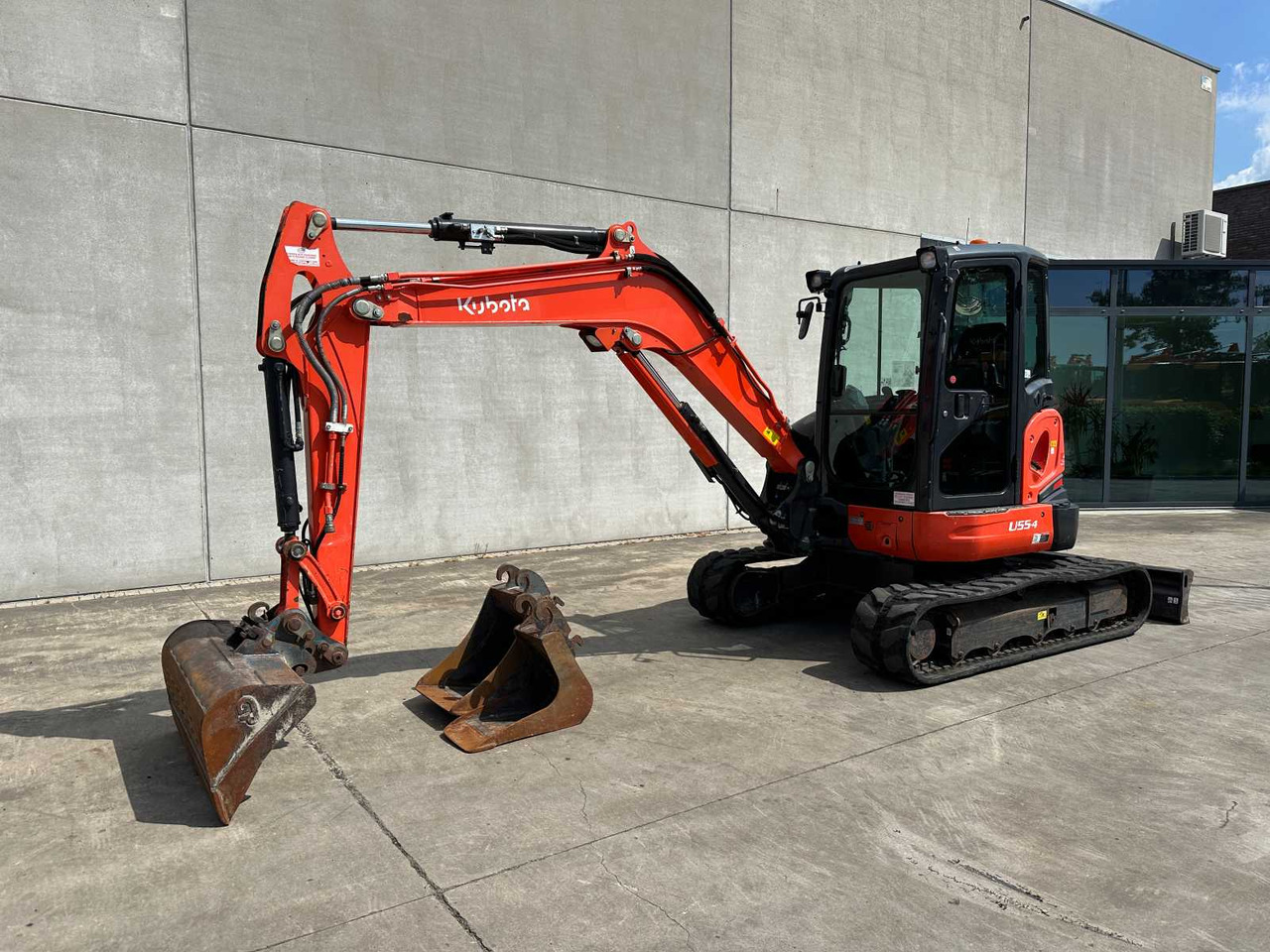 Kubota U55-4 - Crawler excavator: picture 1 Kubota U55-4 - Crawler excavator: picture 1