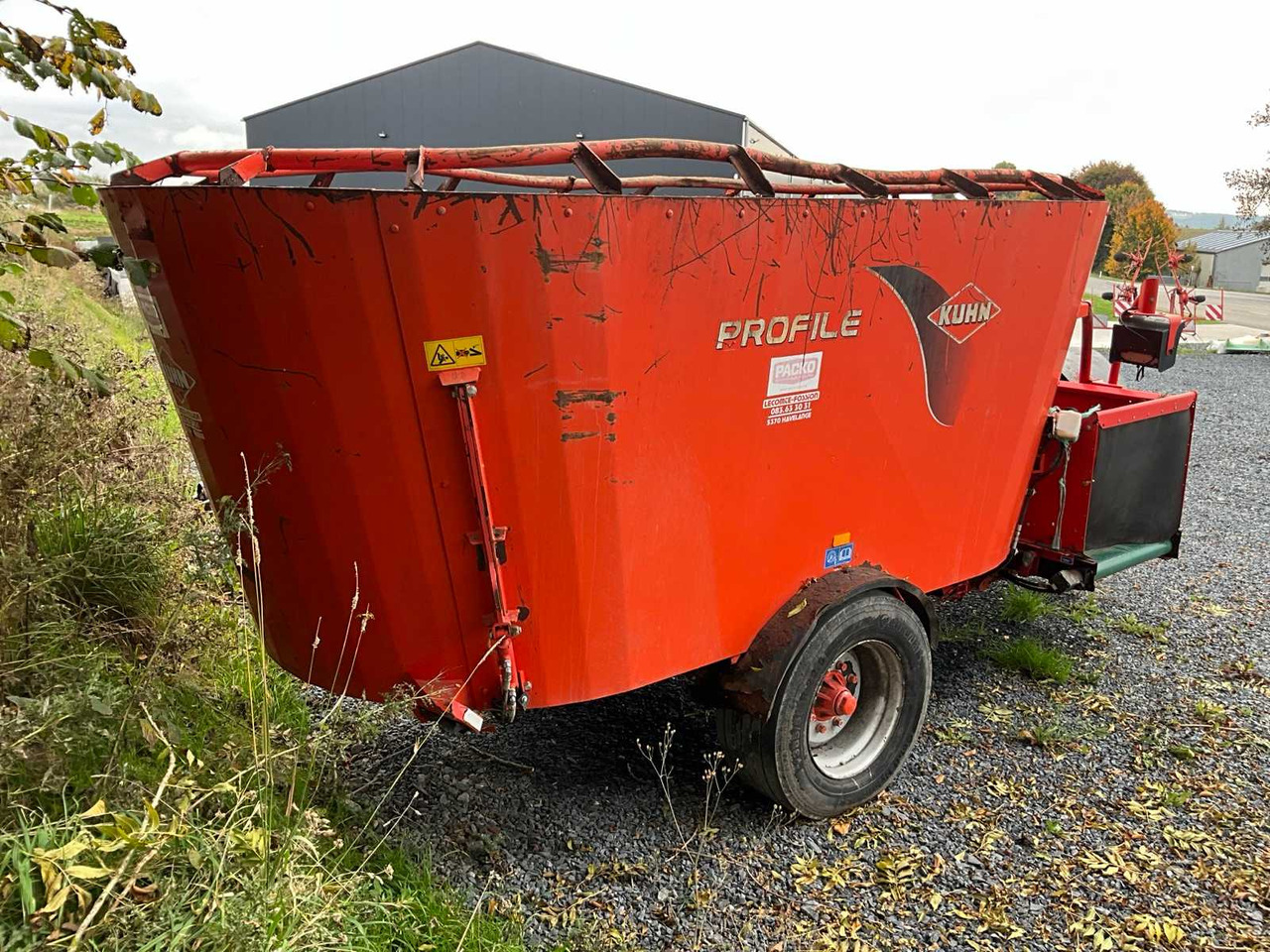 Kuhn EUV285 - Forage mixer wagon: picture 5 Kuhn EUV285 - Forage mixer wagon: picture 5