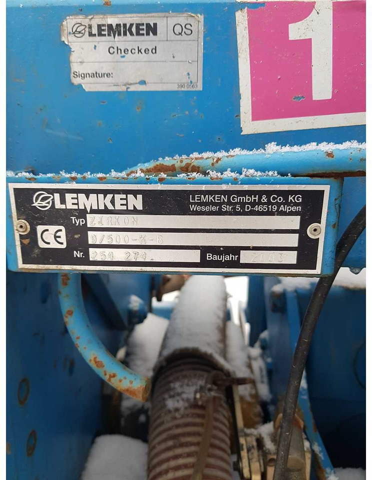 LEMKEN SOLITAIR + ZIRKON  - Sowing equipment: picture 3 LEMKEN SOLITAIR + ZIRKON  - Sowing equipment: picture 3