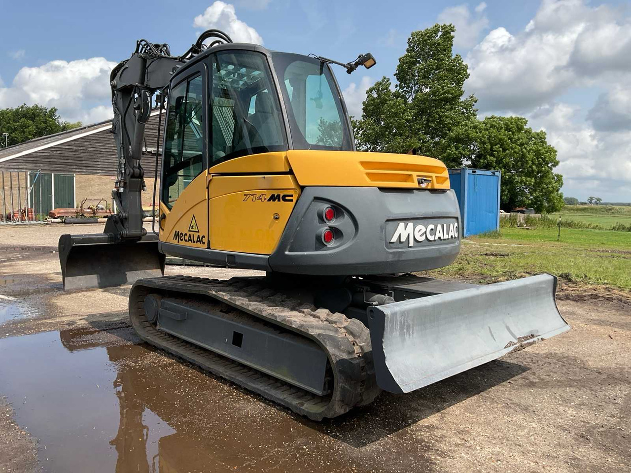 Mecalac 714MC - Crawler excavator: picture 2 Mecalac 714MC - Crawler excavator: picture 2