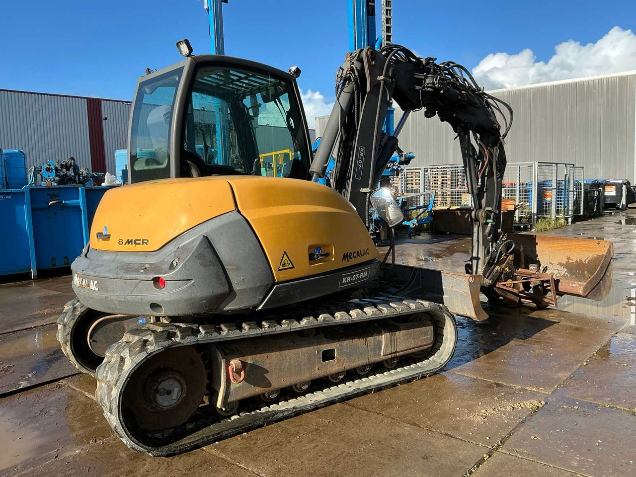 Mecalac 8MCR - Crawler excavator: picture 5 Mecalac 8MCR - Crawler excavator: picture 5