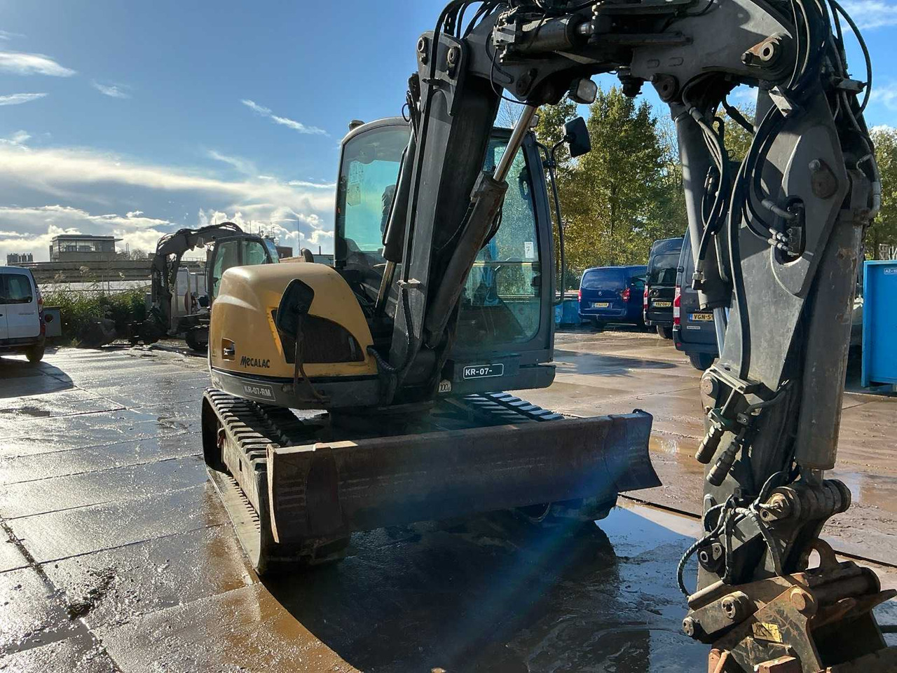 Mecalac 8MCR - Crawler excavator: picture 4 Mecalac 8MCR - Crawler excavator: picture 4