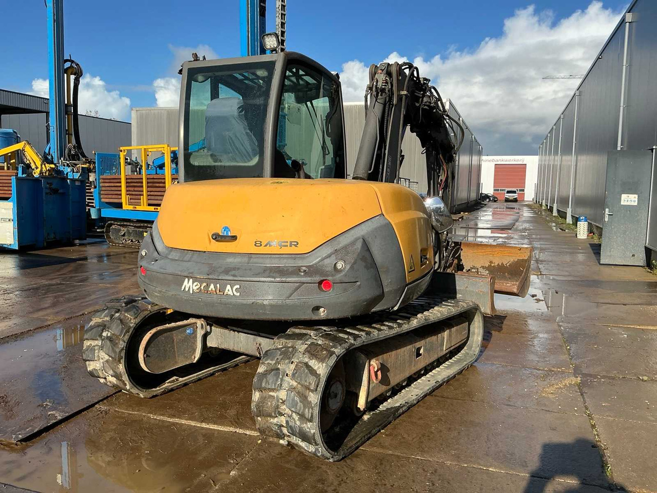 Crawler excavator Mecalac 8MCR: picture 6