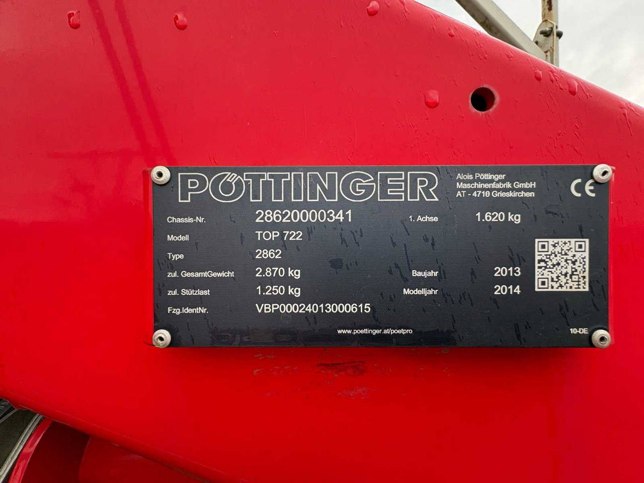 Pöttinger TOP 722 - Harvester: picture 4 Pöttinger TOP 722 - Harvester: picture 4