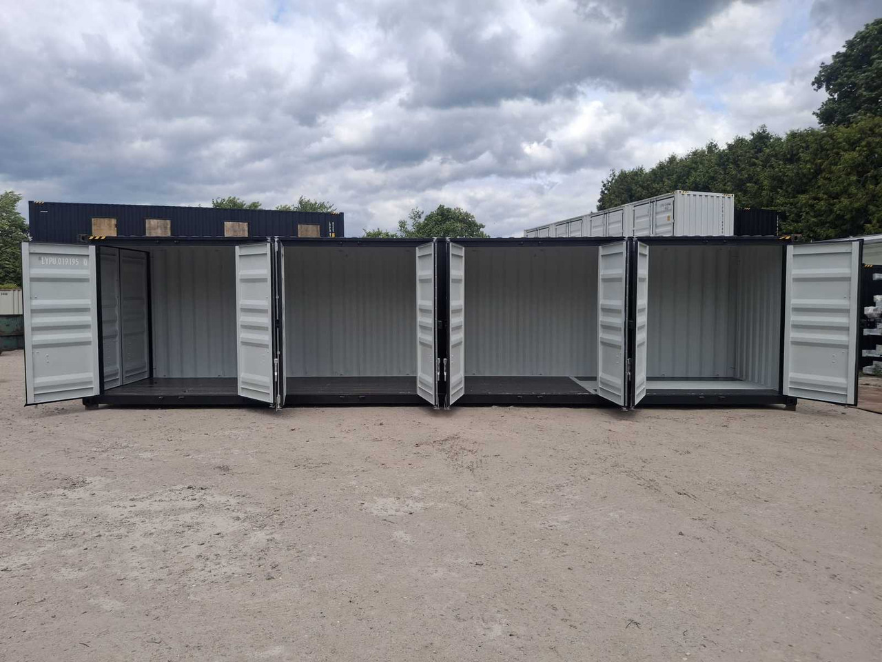 Rhino-Cross-Containers 40 ft High Cube Zwart - Shipping container: picture 5 Rhino-Cross-Containers 40 ft High Cube Zwart - Shipping container: picture 5
