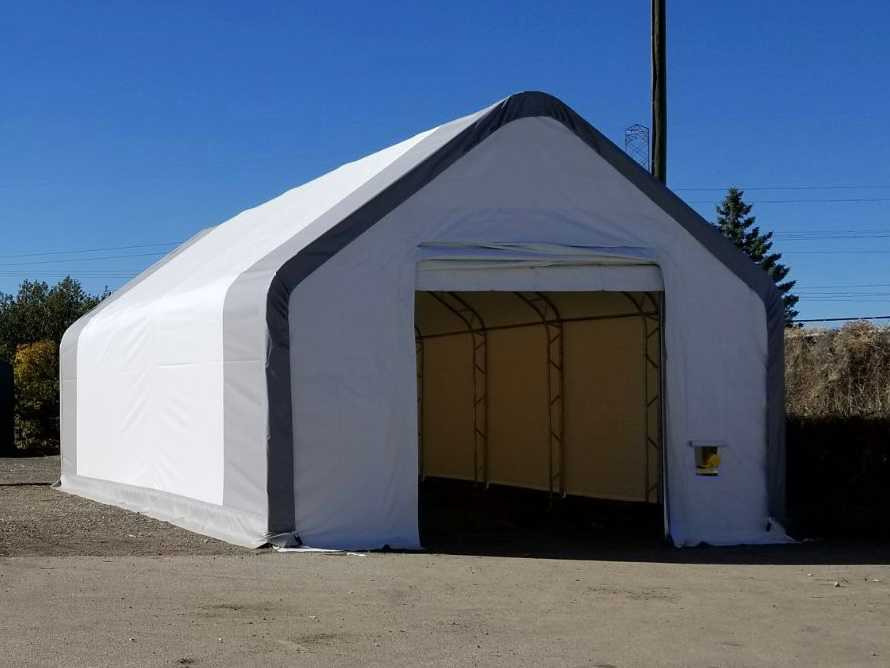 Rhino-Cross-Shelter 4012021DP - 36,6x12,2x6,4 m - Storage tank: picture 1 Rhino-Cross-Shelter 4012021DP - 36,6x12,2x6,4 m - Storage tank: picture 1